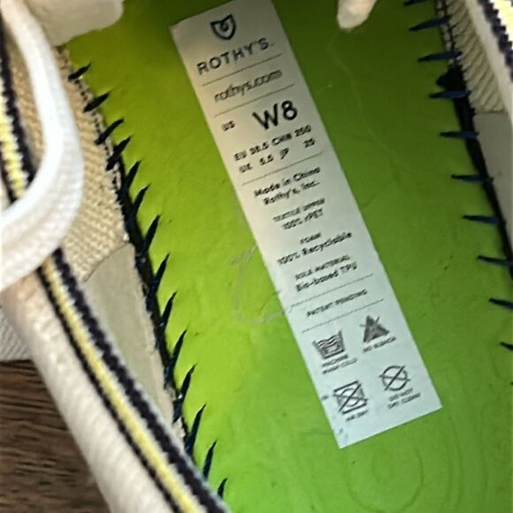Rothy's Cream Athletic Shoes - Picture 8 of 9
